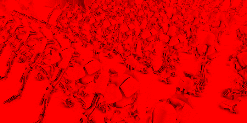 Рис. 8. Результат работы гибридного алгоритма Ambient Occlusion.