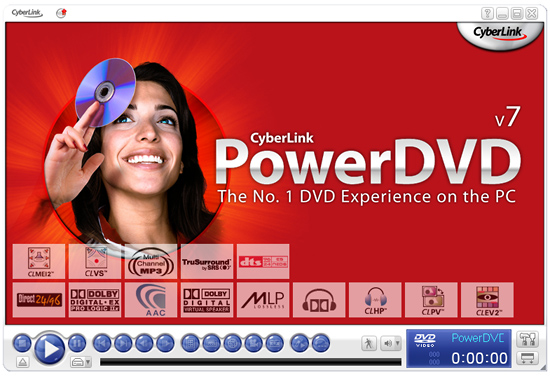 Универсальный программный проигрыватель PowerDVD 7