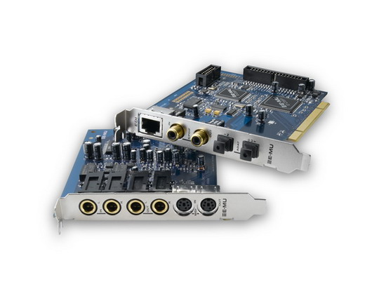Звук на ПК: звуковая карта E-Mu 1212M