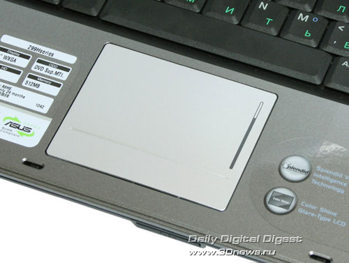 Asus Z99H. Вид маниулятор