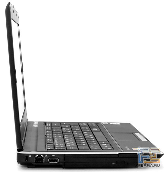 Fujitsu-Siemens AMILO Pro V3205: внешний вид в открытом состоянии