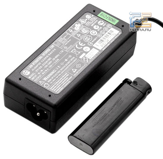 Desten EasyBook P852: блок питания