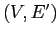 $ (V,E')$