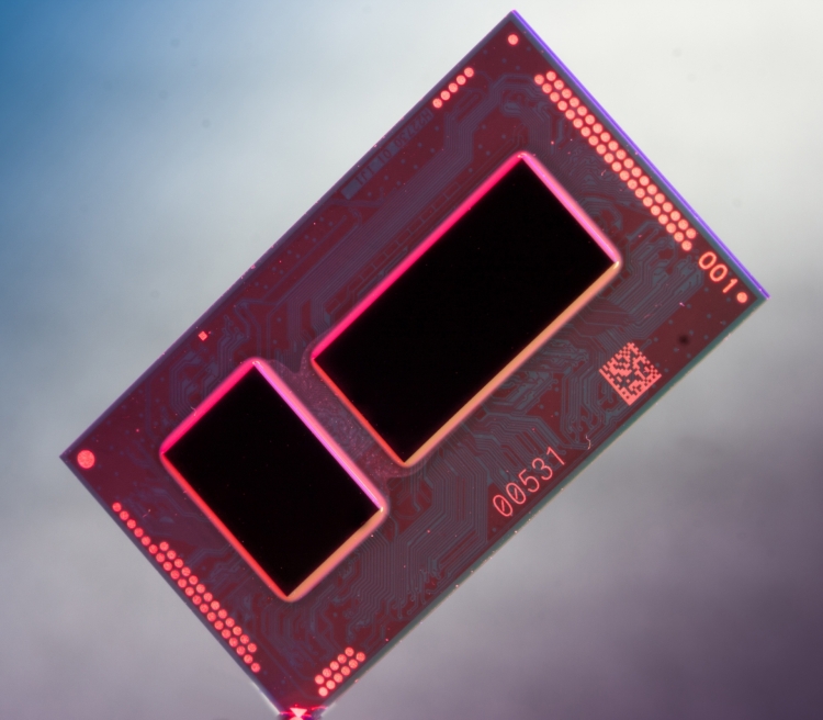 Процессор Intel Broadwell-U с набором логики на одной подложке с CPU