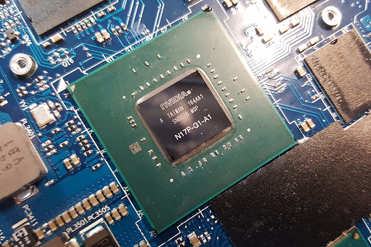 Чип NVIDIA N17P-G1 (GP107-400) — основа мобильного видеоадаптера GeForce GTX 1050 Ti
