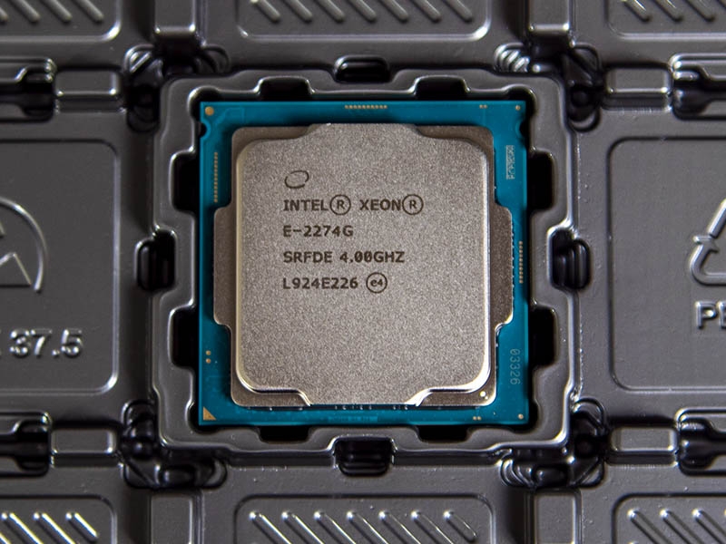 Пример маркировки Xeon E-2200. Источник: ServeTheHome.com