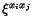 $\xi^{x_ix_j}$