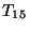 $ Т_{15}$